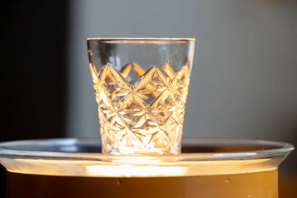 Beau Verre Pour Boissons Alcoolisées — Photo