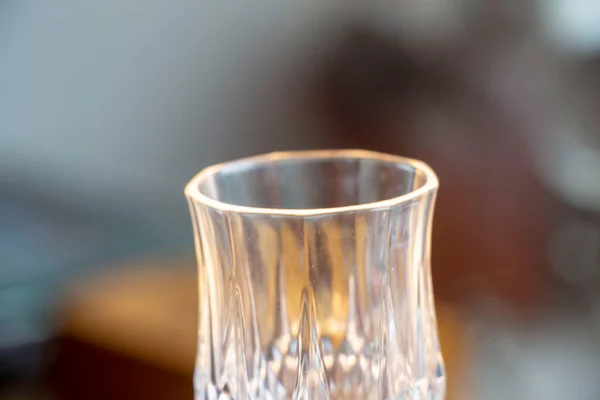 Mooi Glas Voor Alcoholische Dranken — Stockfoto