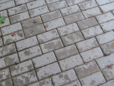 Kaldırımdaki beton kaldırım dokusu arka planlar için.