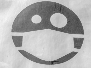 Enfeksiyona karşı koruyucu maske Koid 19