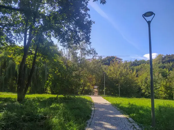 9月の公園の秋の風景 — ストック写真