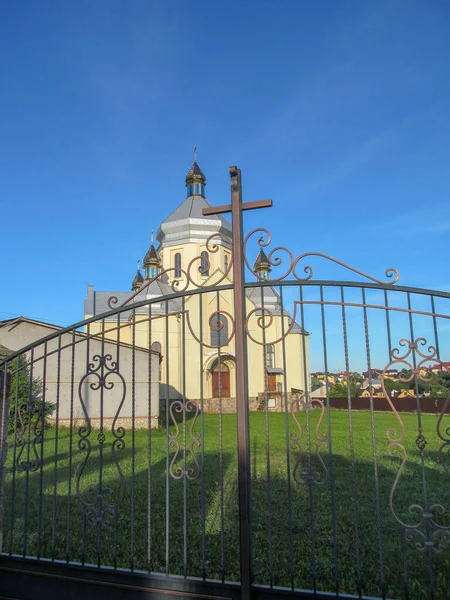 Bouw Van Oekraïense Grieks Katholieke Kerk Ternopil — Stockfoto