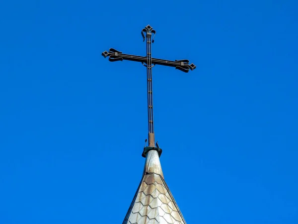 Edifício Igreja Católica Polonesa Capela Cemitério Foi Construído 1864 Ternopil — Fotografia de Stock