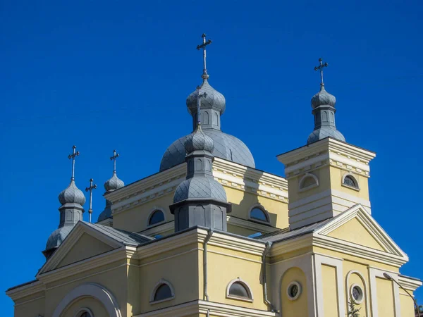 Здание Украинской Греко Католической Церкви Тернополе — стоковое фото