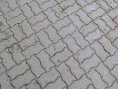 Kaldırımdaki beton kaldırım dokusu arka planlar için.