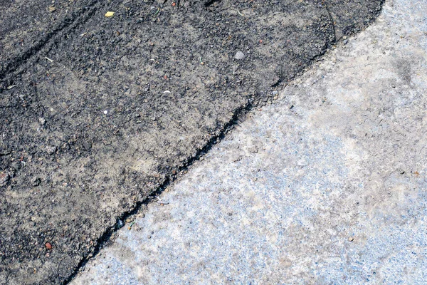 Black Gray Asphalt Sidewalk — Stock Photo, Image