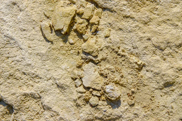 Textur Des Gelben Sandes Steinbruch Bei Heißem Wetter — Stockfoto
