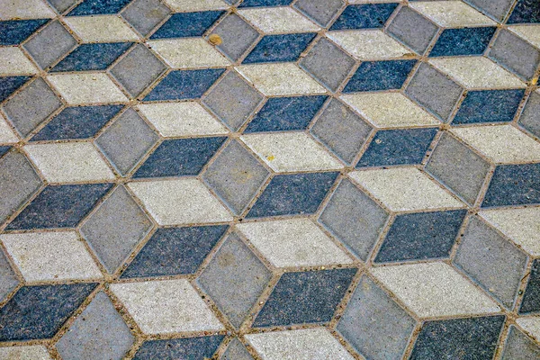 Трехмерная Текстура Серого Тротуара — стоковое фото