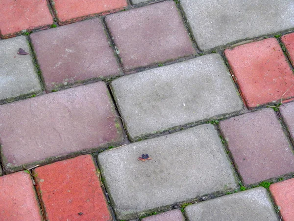 Textuur Van Betonnen Stoep Stoep Voor Achtergronden — Stockfoto