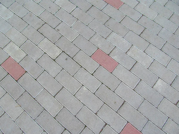 Tekstura Betonowej Nawierzchni Chodniku Tle — Zdjęcie stockowe