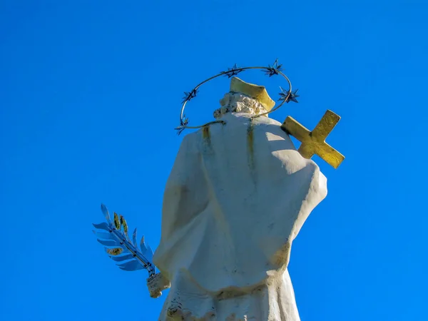 Monument Saint Jan Nepomuk Est Saint Patron République Tchèque Des — Photo