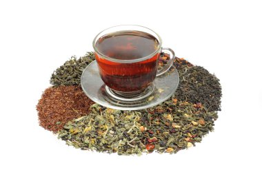 çeşitli çaylar-