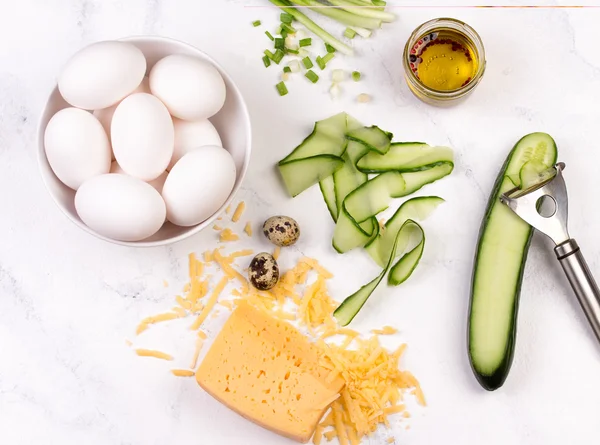 Ingredients for Healthy breakfast — Stock Photo, Image
