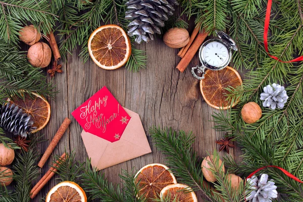 Kerstdecoratie. Vintage — Stockfoto