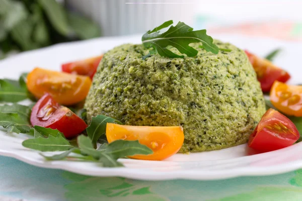 Omelet con zucchine . — Foto Stock