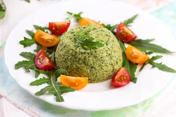 Tortilla con calabacín . — Foto de Stock