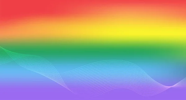 Pride Gradient Background Lgbtq Pride Abstract Rainbow Color Copy Space — Stock Vector