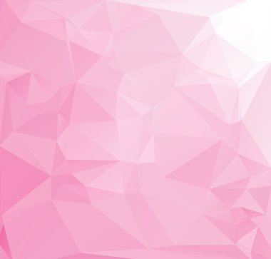 Pembe Çokgen Mozaik Arkaplan, Yaratıcı Tasarım Şablonları