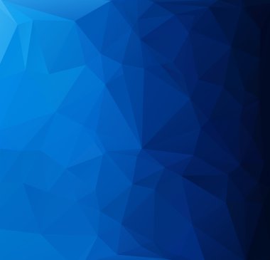 mavi çokgen mozaik arkaplan, yaratıcı tasarım şablonları