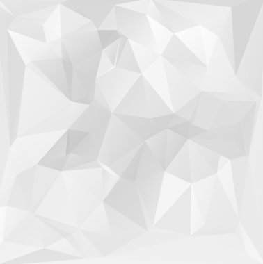 Gri Beyaz Çokgen Arkaplan, Yaratıcı Tasarım Şablonları