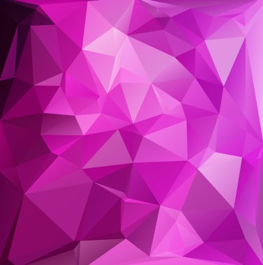 Mor Çokgen Mozaik Arkaplan, Yaratıcı Tasarım Şablonları