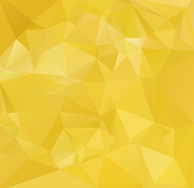 Sarı Çokgen Mozaik Arkaplan, Yaratıcı Tasarım Şablonları