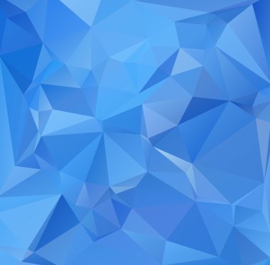 mavi çokgen mozaik arkaplan, yaratıcı tasarım şablonları