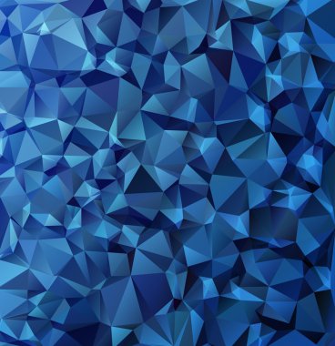 mavi çokgen mozaik arkaplan, yaratıcı tasarım şablonları