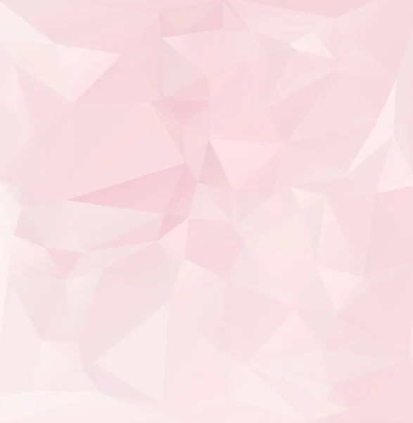 Fondo de mosaico poligonal rosa, plantillas de diseño creativo — Vector de stock