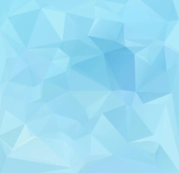 Fondo de mosaico poligonal azul, plantillas de diseño creativo — Vector de stock