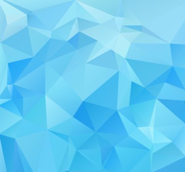 mavi çokgen mozaik arkaplan, yaratıcı tasarım şablonları