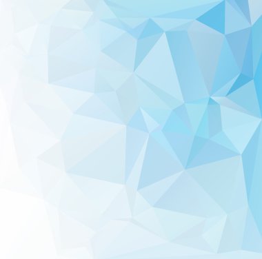 mavi çokgen mozaik arkaplan, yaratıcı tasarım şablonları