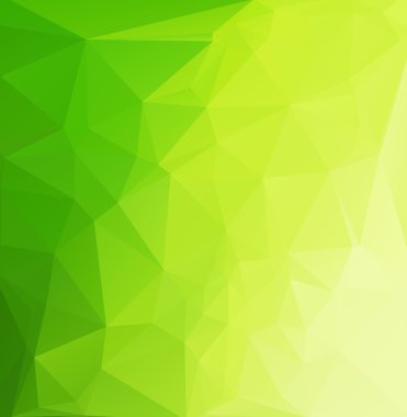 Yeşil Çokgen Mozaik Arkaplan, Yaratıcı Tasarım Şablonları