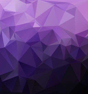 Mor Çokgen Mozaik Arkaplan, Yaratıcı Tasarım Şablonları