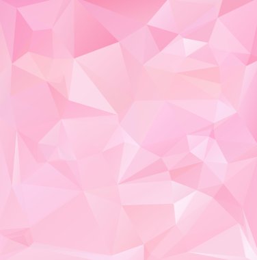 Pembe Çokgen Mozaik Arkaplan, Yaratıcı Tasarım Şablonları