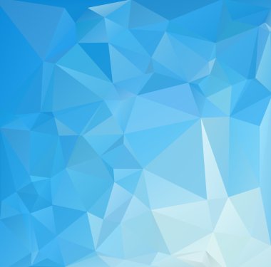 mavi çokgen mozaik arkaplan, yaratıcı tasarım şablonları