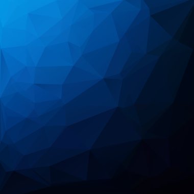 mavi çokgen mozaik arkaplan, yaratıcı tasarım şablonları