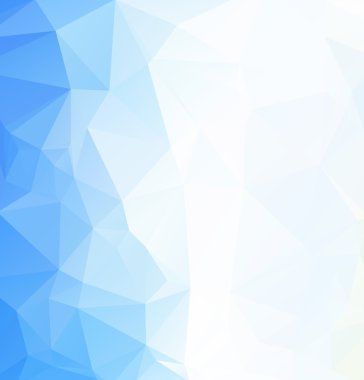 mavi çokgen mozaik arkaplan, yaratıcı tasarım şablonları