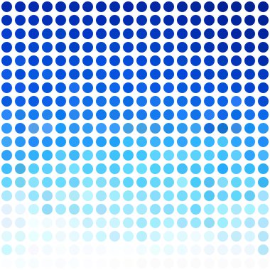 Mavi noktalar arka plan, yaratıcı tasarım şablonları