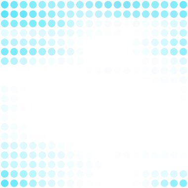 Mavi noktalar arka plan, yaratıcı tasarım şablonları