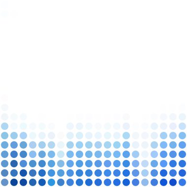 Mavi noktalar arka plan, yaratıcı tasarım şablonları