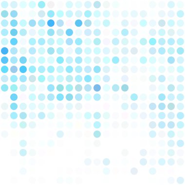 Mavi noktalar arka plan, yaratıcı tasarım şablonları