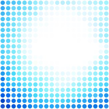 Mavi noktalar arka plan, yaratıcı tasarım şablonları