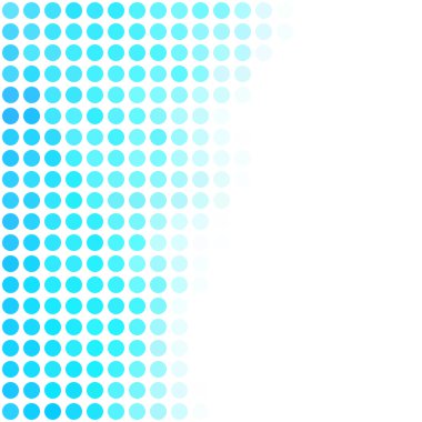 Mavi noktalar arka plan, yaratıcı tasarım şablonları