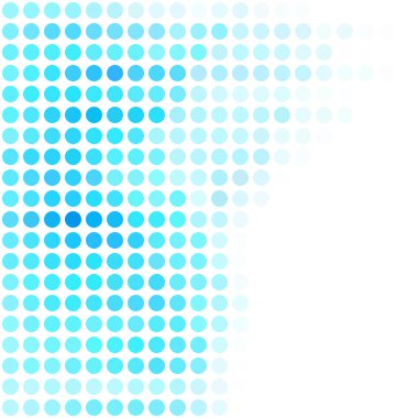 Mavi noktalar arka plan, yaratıcı tasarım şablonları