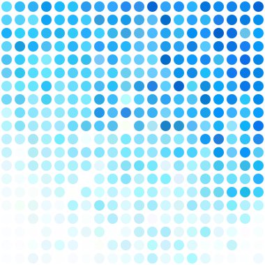 Mavi noktalar arka plan, yaratıcı tasarım şablonları