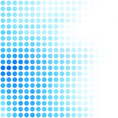 Mavi noktalar arka plan, yaratıcı tasarım şablonları