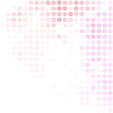 Pembe nokta arka plan, yaratıcı tasarım şablonları