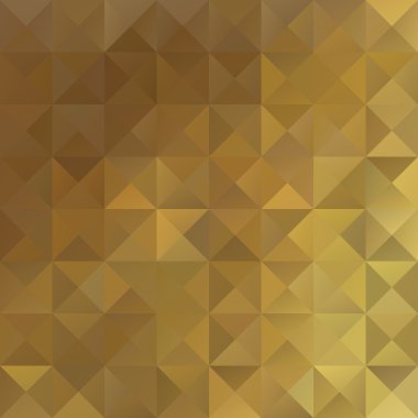 Kahverengi kılavuz Mozaik arka plan, yaratıcı tasarım şablonları