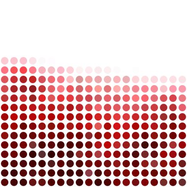 Kırmızı noktalar arka plan, yaratıcı tasarım şablonları